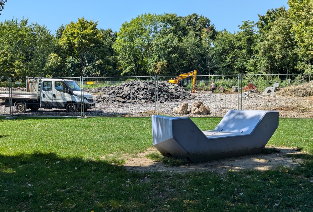 AEG Tartanplatz Baustelle 02