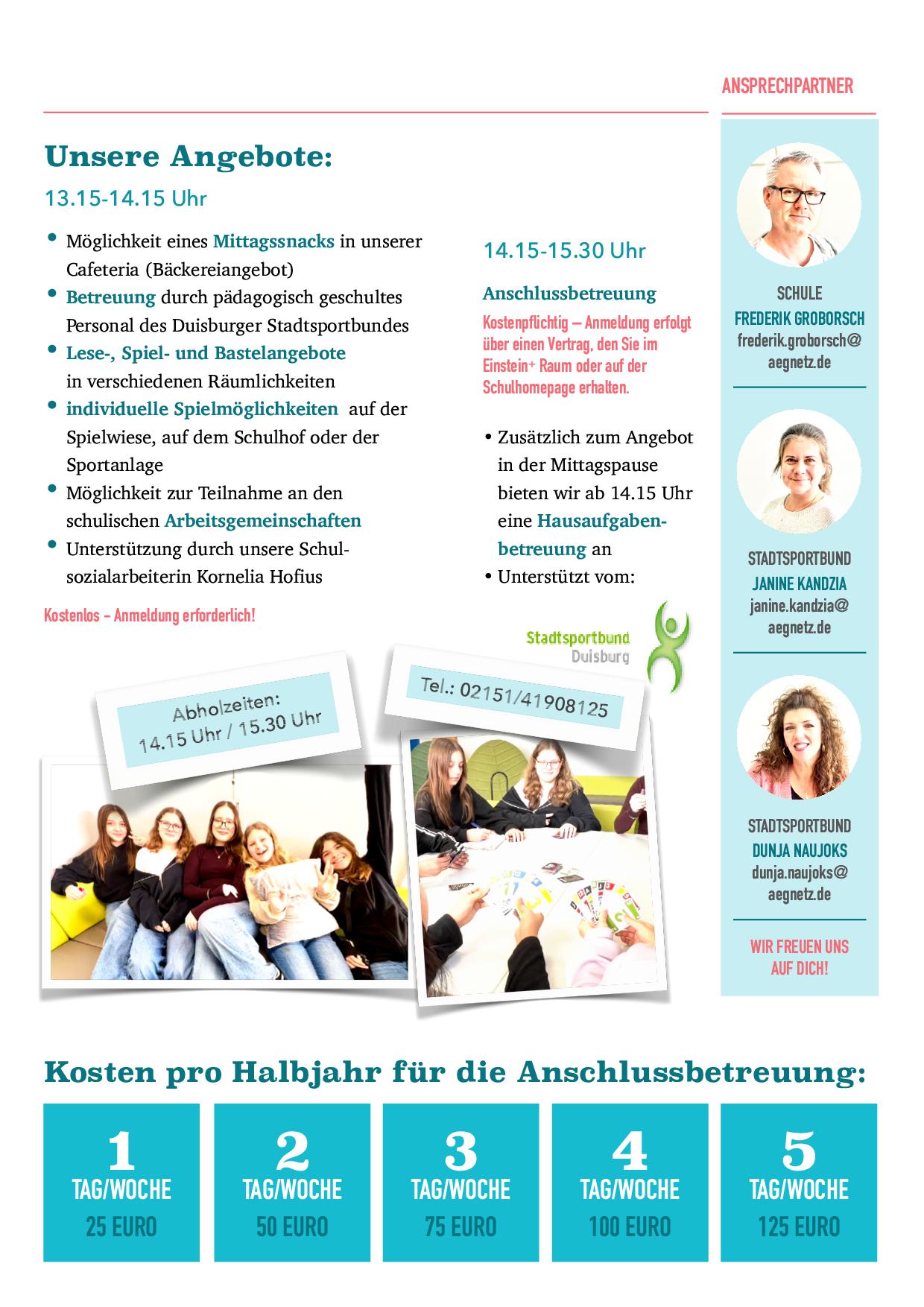 AEG Uebermittag Flyer 24 25 2